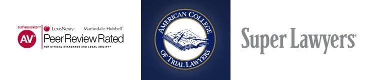 Distinguished AV LexisNexis' Martindale-Hubbell Peer Review Rated For Ethical Standards and Legal Ability | American College Of Trial Lawyers | Super Lawyers